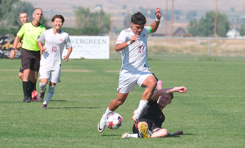 Axel Lopez and the Northwest College men split contests on the road against Otero and Trinidad in Colorado. Lopez and the Trappers return home this weekend to take on Gillette and Casper on Friday and Saturday.
Tribune photo by Seth Romsa